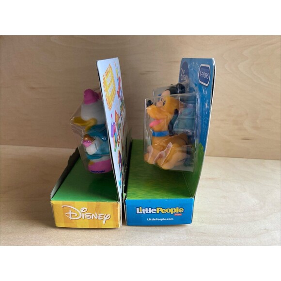 Fisher Price Little People Magic of Disney Mickey Pluto Minnie Daisy Bundle New - Picture 10 of 16